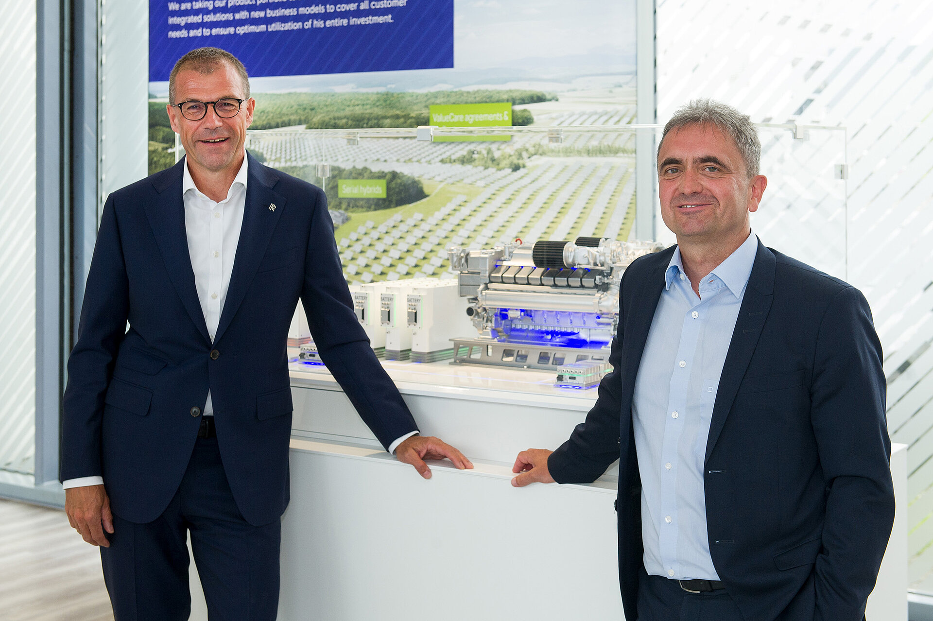 Andreas Schell und Dr. Uwe Lauber Andreas Schell und Dr. Uwe Lauber