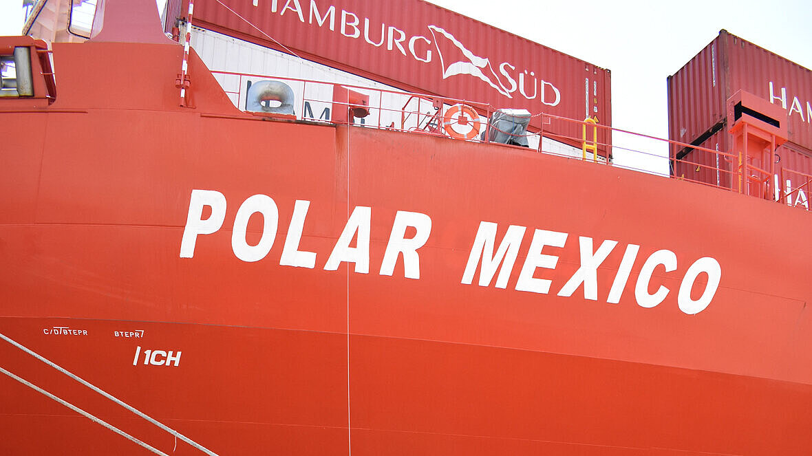 Containerschiff „Polar Mexico“ Containerschiff „Polar Mexico“